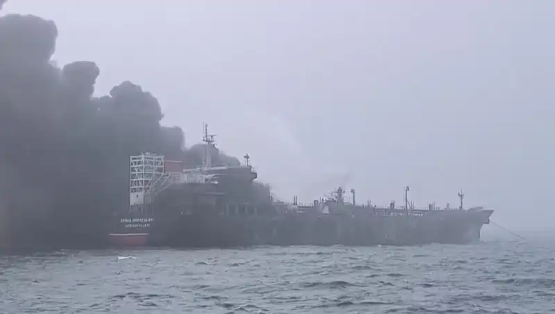 Kuzey Denizi'nde Zehirli Çarpışma: Kaza Alanı Artık Yasaklı Bölge!