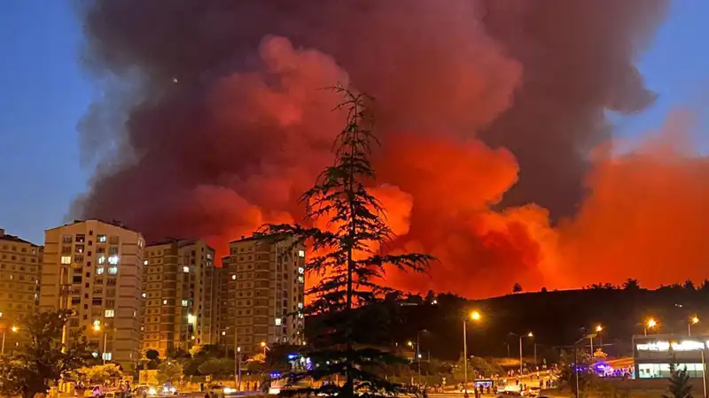 Bursa'da Yükselen Yangın Tehlikesi: Şehir Alarmda!