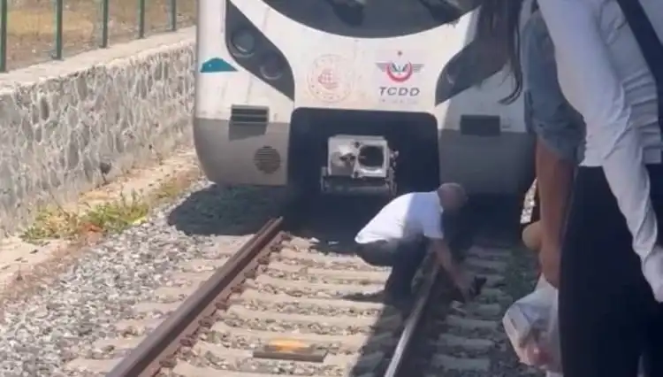 Marmaray'da Gözler Çocuk Yaşındaki Kedide: Makinistin Kahramanlığı