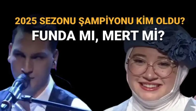 O Ses Türkiye 2025: Şampiyon Zorlu Yarışla Belirlendi!