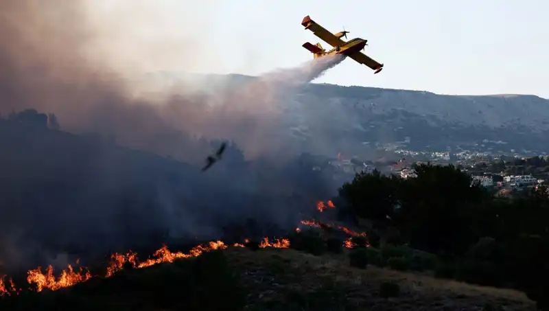 Sakız Adası’ndaki Orman Yangını Sonunda Kontrol Altına Alındı: Neler Yaşandı?